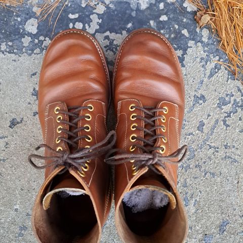 New River Boot Z43 Boondocker in Horween Natural Chromexcel Strips