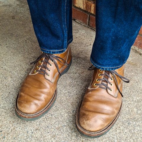 New River Boot Quade in Horween Dark Natural Latigo