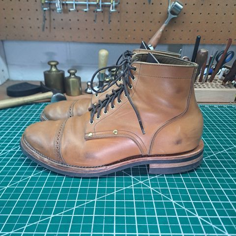 View photo of New River Boot BARKSDALE in Horween Moc Latigo