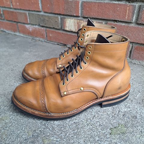 View photo of New River Boot BARKSDALE in Horween Moc Latigo