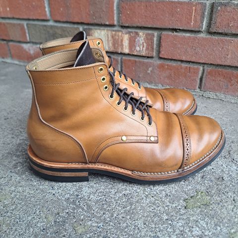 View photo of New River Boot BARKSDALE in Horween Moc Latigo