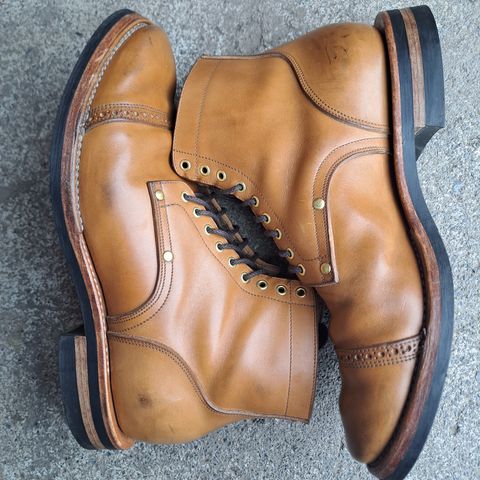 View photo of New River Boot BARKSDALE in Horween Moc Latigo