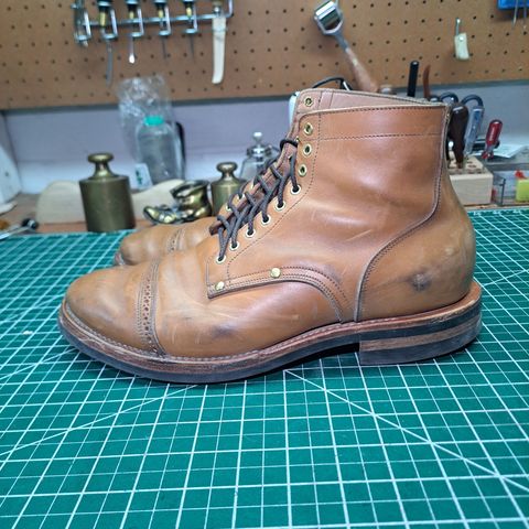 View photo of New River Boot BARKSDALE in Horween Moc Latigo