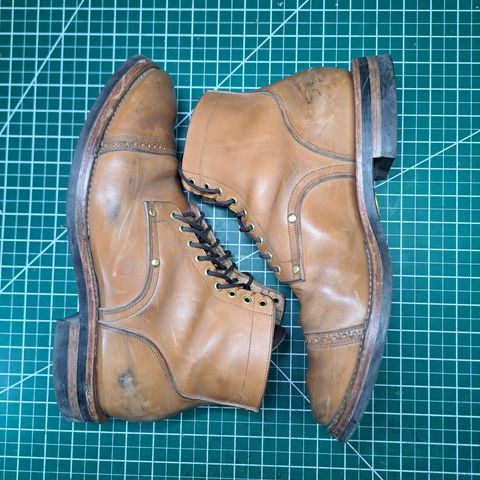 View photo of New River Boot BARKSDALE in Horween Moc Latigo