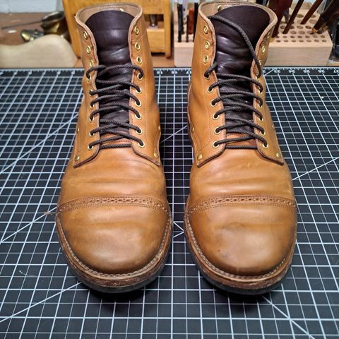 View photo of New River Boot BARKSDALE in Horween Moc Latigo