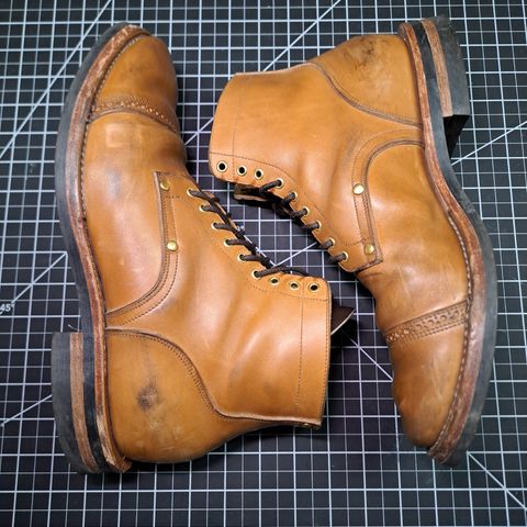 View photo of New River Boot BARKSDALE in Horween Moc Latigo