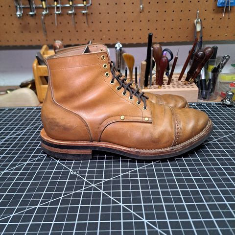 View photo of New River Boot BARKSDALE in Horween Moc Latigo