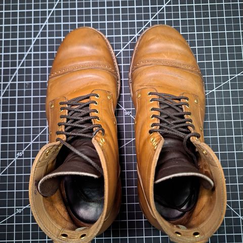 View photo of New River Boot BARKSDALE in Horween Moc Latigo