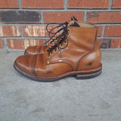 View photo of New River Boot BARKSDALE in Horween Moc Latigo