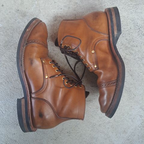 View photo of New River Boot BARKSDALE in Horween Moc Latigo