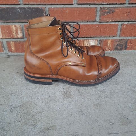 View photo of New River Boot BARKSDALE in Horween Moc Latigo