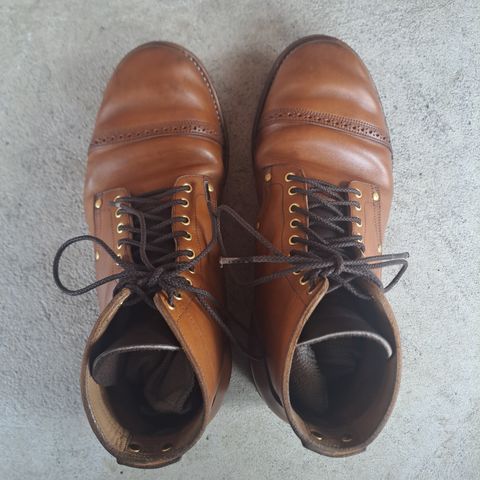 View photo of New River Boot BARKSDALE in Horween Moc Latigo