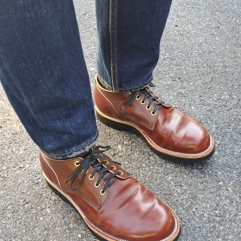 New River Boot Quade in Leder Ogawa Coffee Shell Cordovan