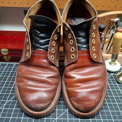 New River Boot Quade in Leder Ogawa Coffee Shell Cordovan