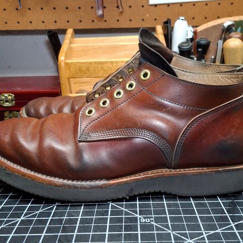 New River Boot Quade in Leder Ogawa Coffee Shell Cordovan
