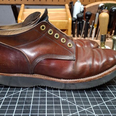 New River Boot Quade in Leder Ogawa Coffee Shell Cordovan
