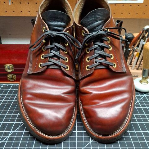 New River Boot Quade in Leder Ogawa Coffee Shell Cordovan