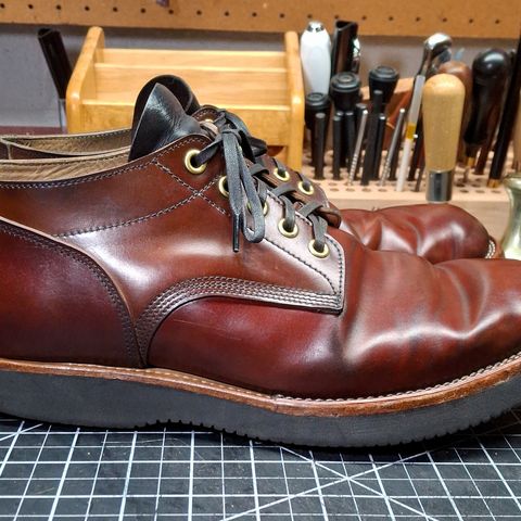 New River Boot Quade in Leder Ogawa Coffee Shell Cordovan