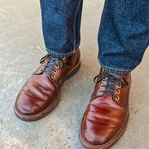 New River Boot Quade in Leder Ogawa Coffee Shell Cordovan