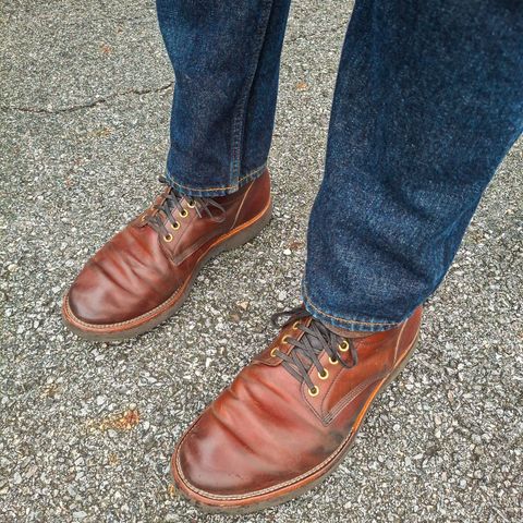 New River Boot Quade in Leder Ogawa Coffee Shell Cordovan