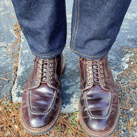 Search result thumbnail of Alden Indy Boot in Horween Color 8 Shell Cordovan