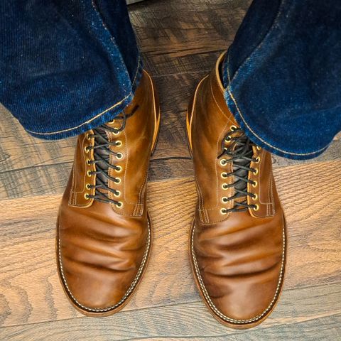 New River Boot BARKSDALE in Leder Ogawa Coffee Shell Cordovan