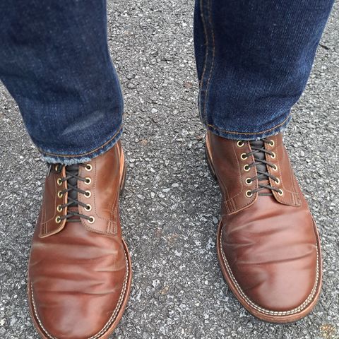 New River Boot BARKSDALE in Leder Ogawa Coffee Shell Cordovan