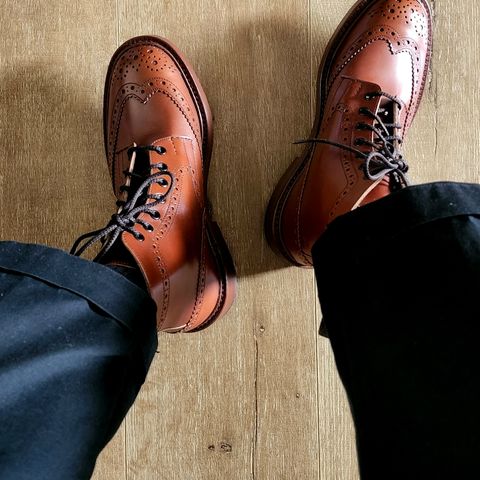 Tricker's Stow Country Boot in Marron Antique