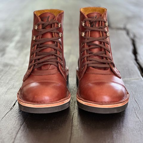 Jim Green Numzaan in Hazelnut Veg Retan