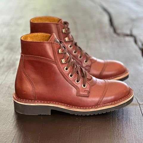Jim Green Numzaan in Hazelnut Veg Retan