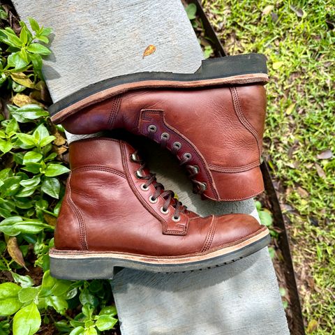 Jim Green Numzaan in Hazelnut Veg Retan