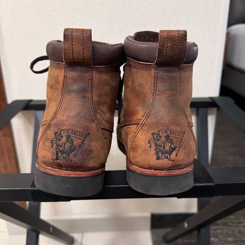 Jim Green Meander Moc Toe in Bronco Brown