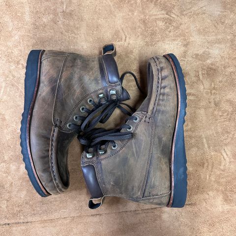 Jim Green Meander Moc Toe in Bronco Brown