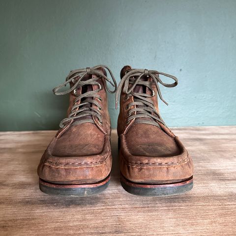 Jim Green Meander Moc Toe in Bronco Brown