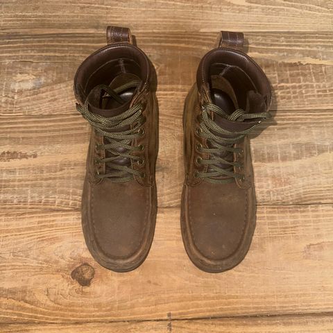 Jim Green Meander Moc Toe in Bronco Brown