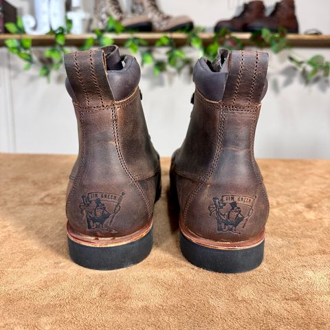 Jim Green Meander Moc Toe in Bronco Brown