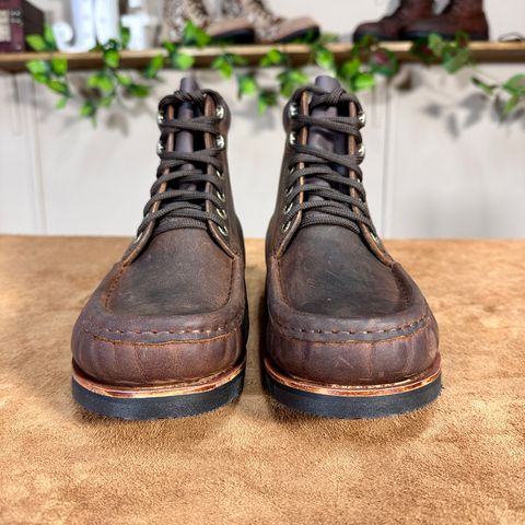 Jim Green Meander Moc Toe in Bronco Brown
