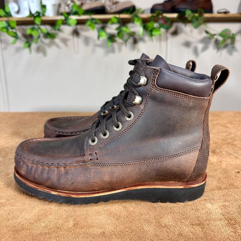 Jim Green Meander Moc Toe in Bronco Brown