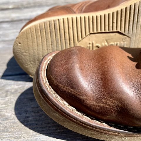 Nicks Free Range in Horween Natural Chromexcel