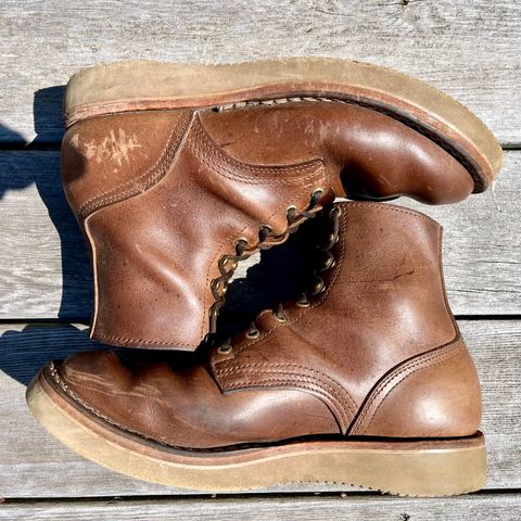 Nicks Free Range in Horween Natural Chromexcel