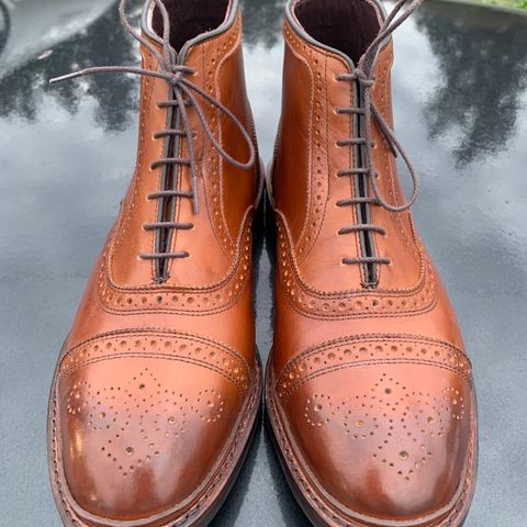 View photo of Allen Edmonds Hamilton in Walnut Calfskin