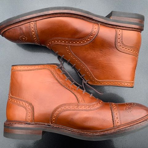 View photo of Allen Edmonds Hamilton in Walnut Calfskin