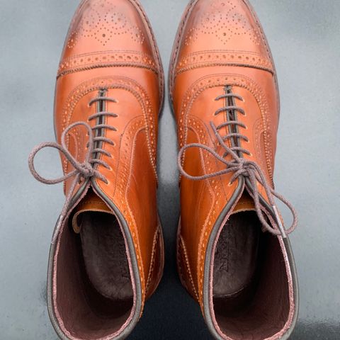 View photo of Allen Edmonds Hamilton in Walnut Calfskin