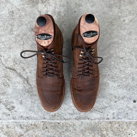 Parkhurst The Niagara in C.F. Stead Light Brown Waxy Commander Suede