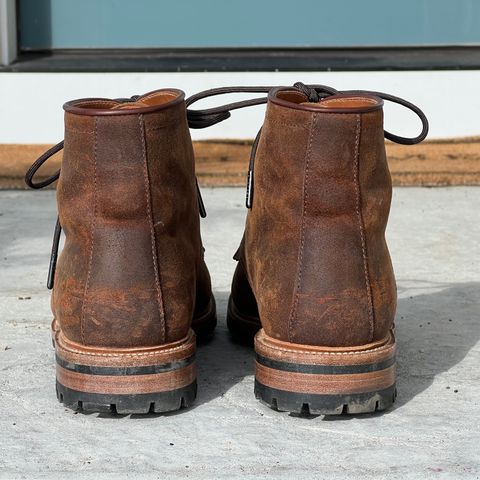 Parkhurst The Niagara in C.F. Stead Light Brown Waxy Commander Suede