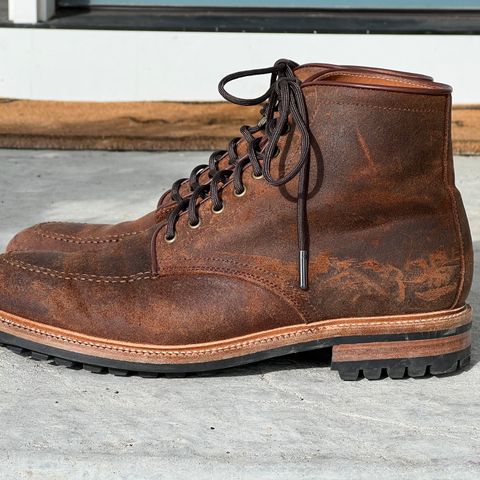 Parkhurst The Niagara in C.F. Stead Light Brown Waxy Commander Suede