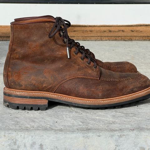 Parkhurst The Niagara in C.F. Stead Light Brown Waxy Commander Suede