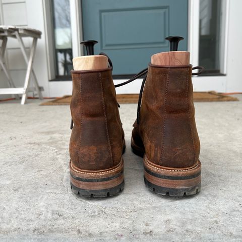 Parkhurst The Niagara in C.F. Stead Light Brown Waxy Commander Suede