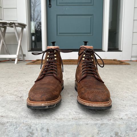 Parkhurst The Niagara in C.F. Stead Light Brown Waxy Commander Suede