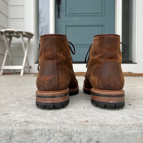 Parkhurst The Niagara in C.F. Stead Light Brown Waxy Commander Suede